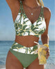 Flattering Marble Bikini Set for Women