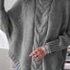 Nicole | Elegant Cable-Knit Mock-Neck Sweater