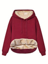 Stephanie | Cozy Sherpa-Lined Fleece Hoodie