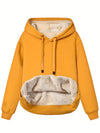 Stephanie | Cozy Sherpa-Lined Fleece Hoodie