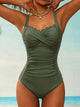 Flattering Ruched Sweetheart Swimsuit for Women