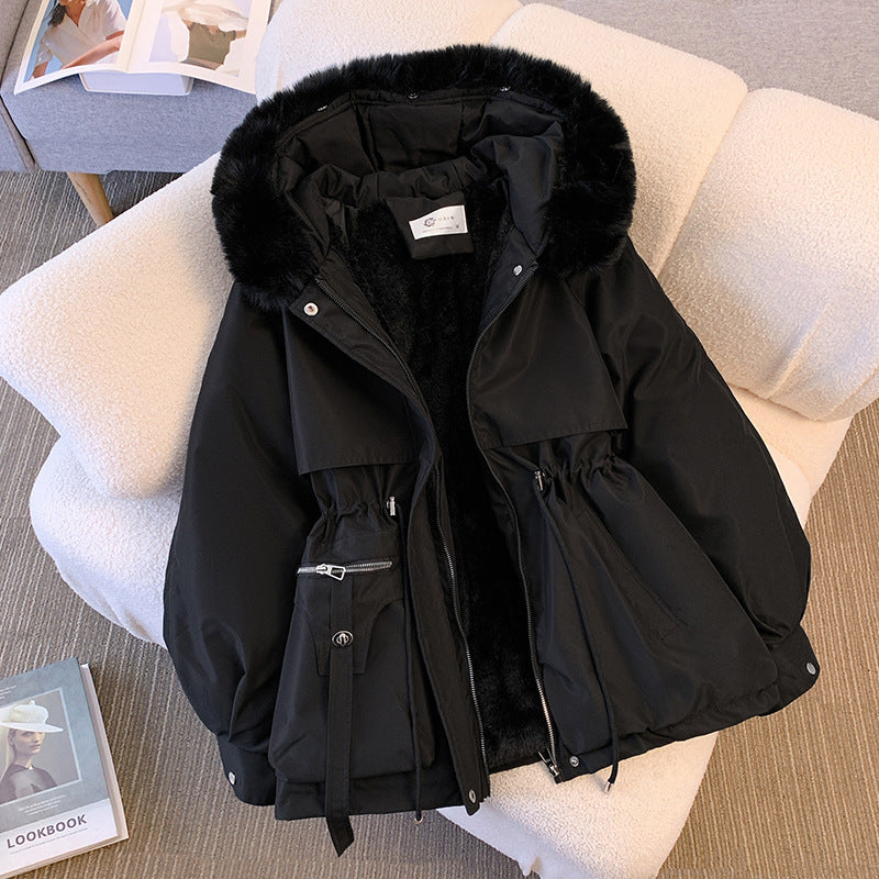 Elizabeth | Cozy Faux-Fur Hooded Coat - Picela