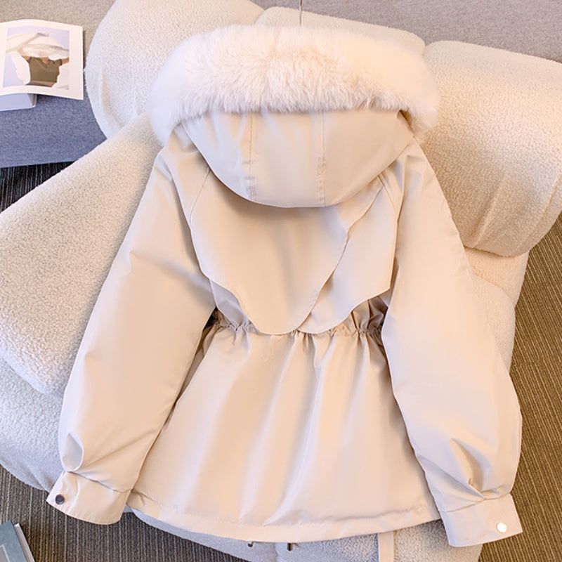 Elizabeth | Cozy Faux-Fur Hooded Coat - Picela