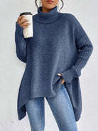 Elizabeth | Cozy Turtleneck Oversized Sweater - Picela