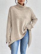 Elizabeth | Cozy Turtleneck Oversized Sweater - Picela