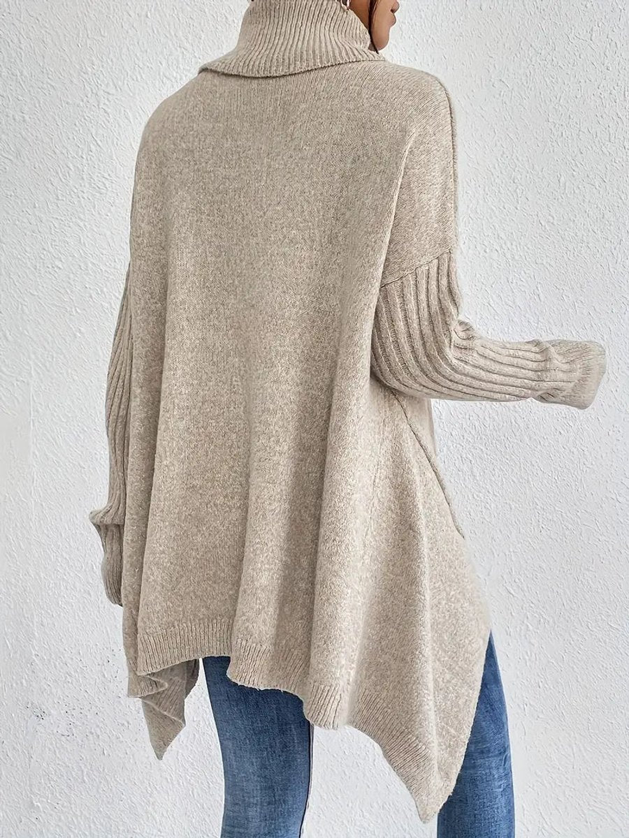 Elizabeth | Cozy Turtleneck Oversized Sweater - Picela