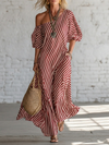 Elizabeth | Effortless Off-Shoulder Maxi Dress - Picela