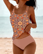 Elizabeth | Elegant Boho Floral Swimsuit - Picela