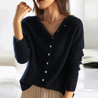 Elizabeth | Elegant Button-Down Cardigan - Picela