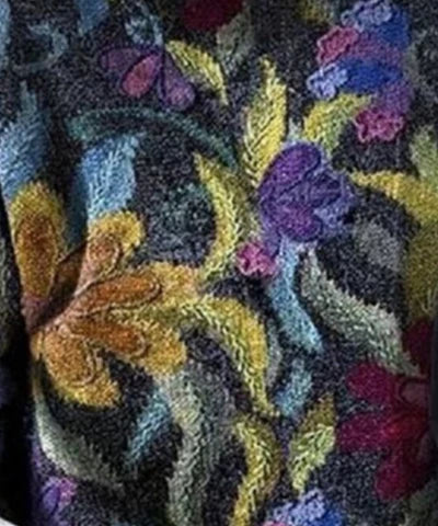 Elizabeth | Vintage Floral Sweater - Picela