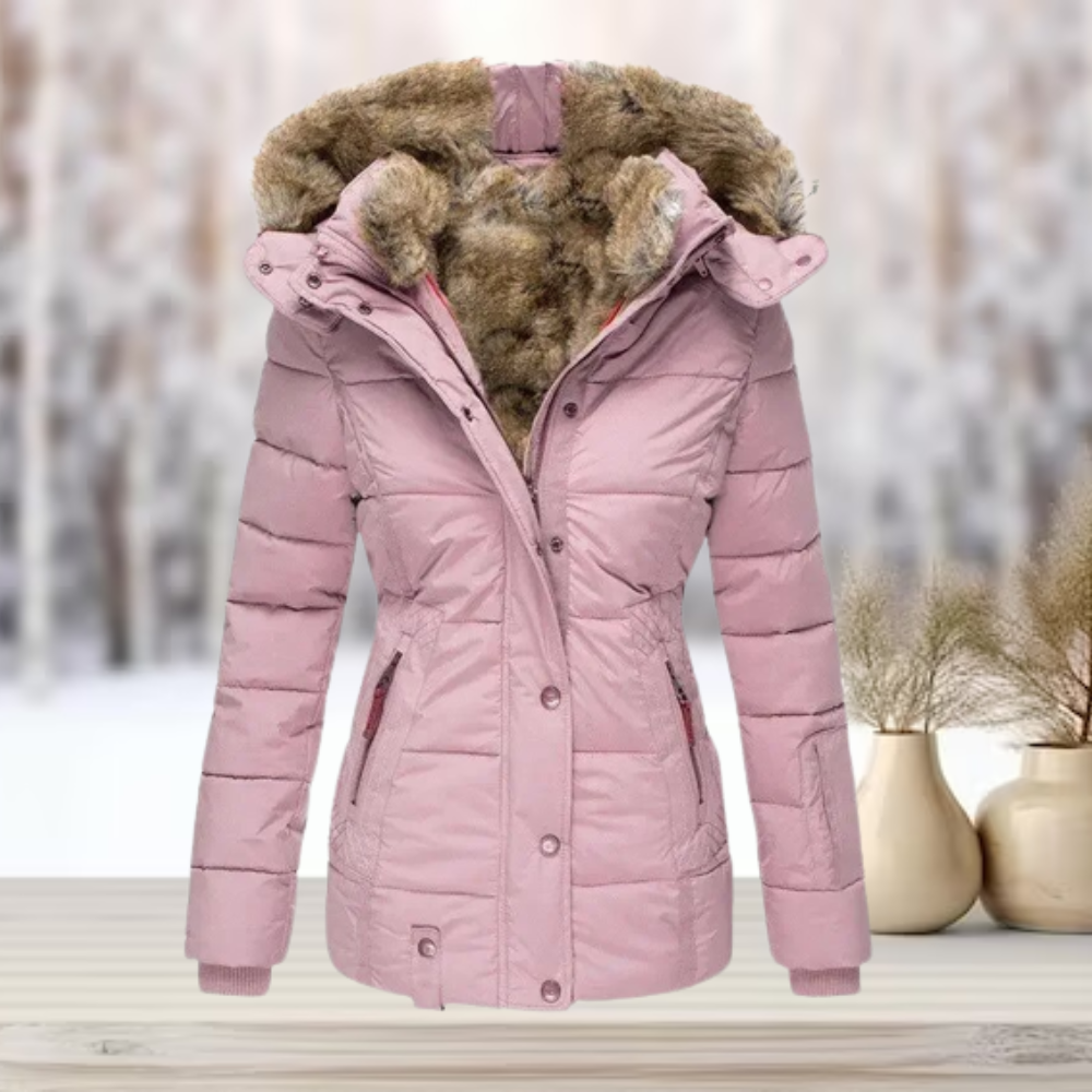 Emily | Cozy Quilted Faux-Fur Coat - Picela