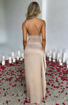 Emily | Elegant Satin One-Shoulder Dress - Picela