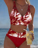 Flattering Marble Bikini Set for Women