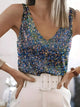 Elegant Sequin V-Neck Tank for Women