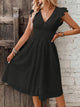 Elegant Eyelet Lace Summer Dress for Women