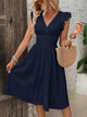 Elegant Eyelet Lace Summer Dress for Women