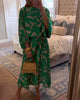 Flowy Floral Two-Piece Skirt Set for Women