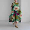 Rachel | Stylish Graphic Maxi Dress
