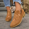 Melissa | Elegant Vintage Embroidered Ankle Boots