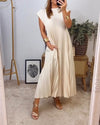 Jennifer | Elegant Ivory Maxi Dress
