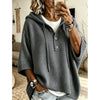 Brooklyn | Elegant Hooded Button Sweater