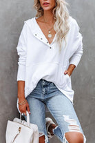 Heather | Cozy Hooded Fleece Sweater - Picela