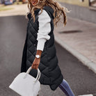 Heather | Cozy Longline Quilted Vest - Picela