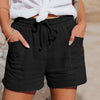 Heather | Effortless Cotton Drawstring Shorts - Picela