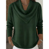 Heather | Elegant Cowl-Neck Knit Sweater