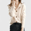 Samantha | Elegant Collared Button-Up Cardigan