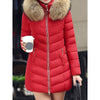 Rebecca | Elegant Chevron-Quilted Parka