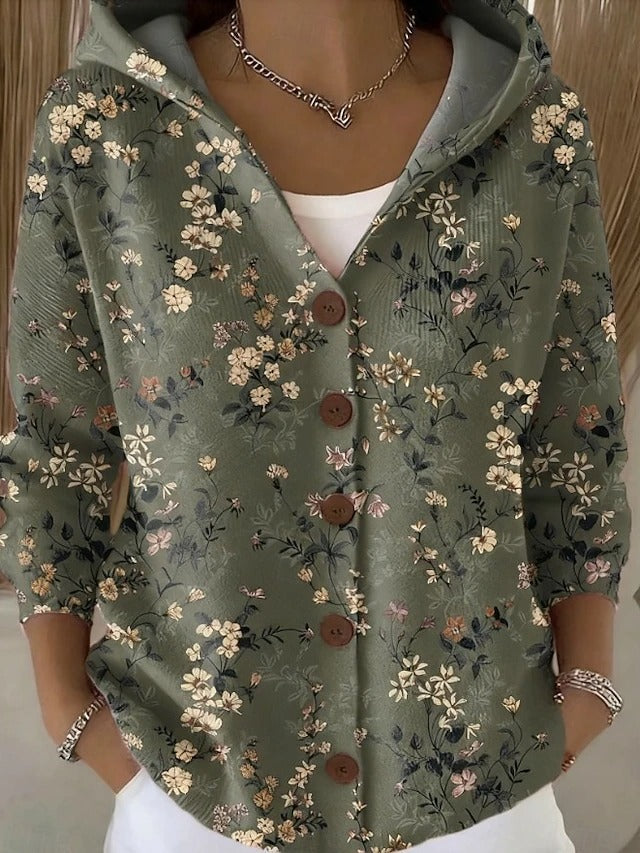 Jenna | Stylish Hooded Cardigan - Picela