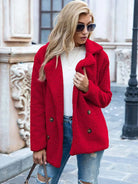 Jennifer | Cozy Teddy Fleece Coat - Picela