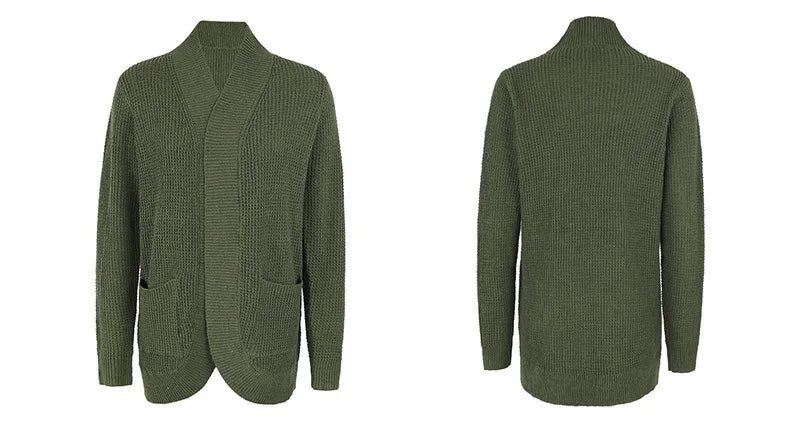 Jennifer | Cozy Waffle Knit Cardigan - Picela