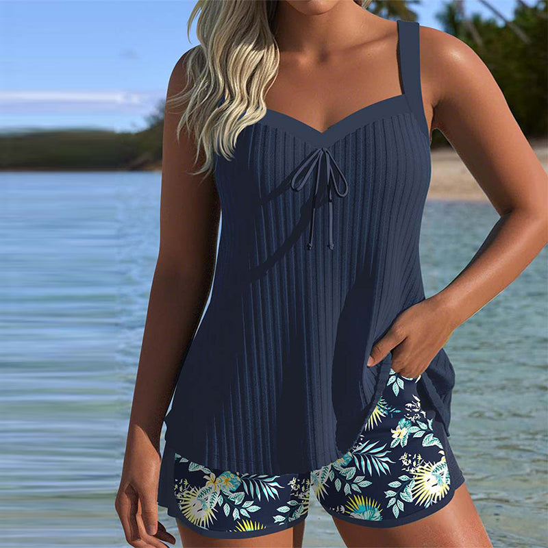 Jennifer | Elegant Floral Swim Set - Picela