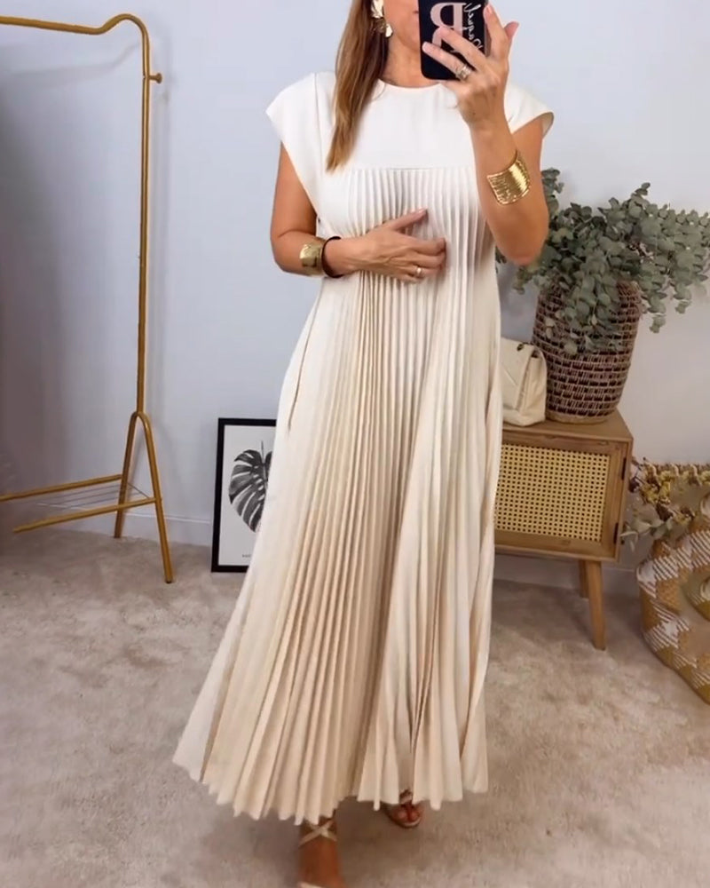 Jennifer | Elegant Ivory Maxi Dress - Picela