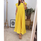 Jennifer | Elegant Ivory Maxi Dress - Picela