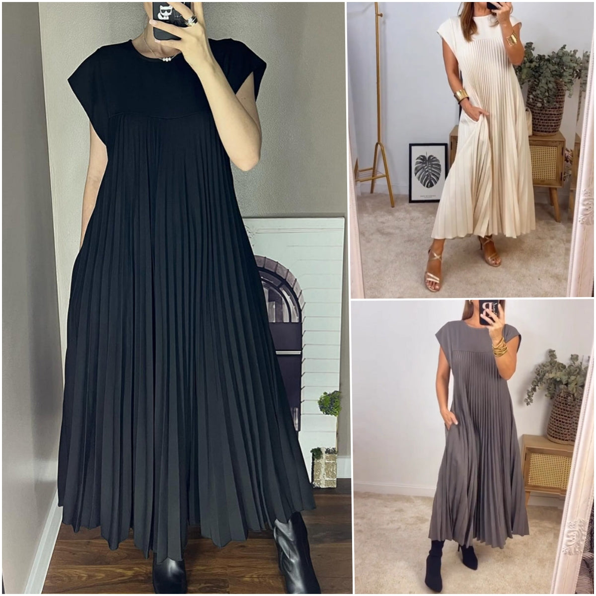 Jennifer | Elegant Ivory Maxi Dress - Picela
