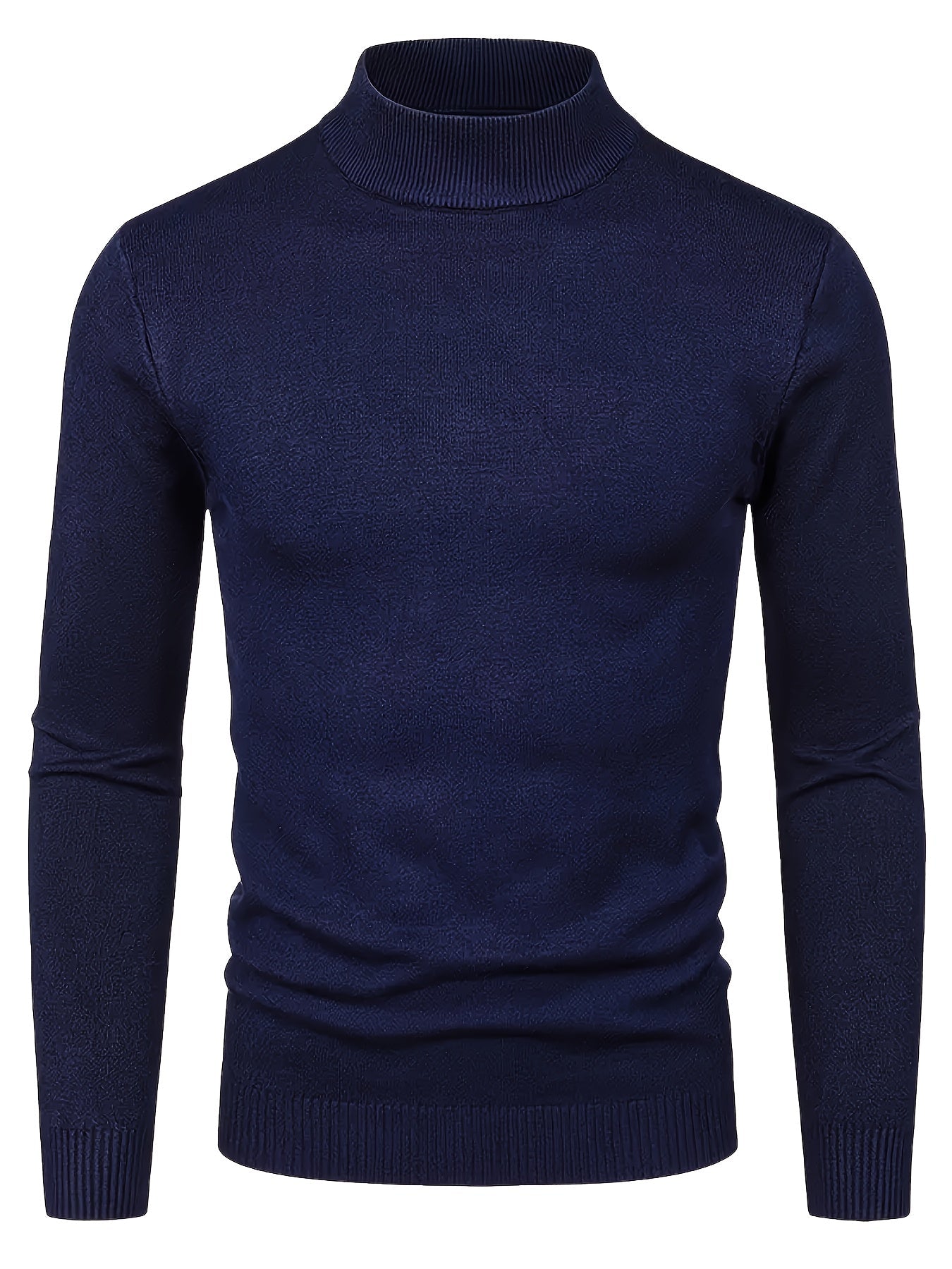 Jennifer | Elegant Mock-Neck Knit Sweater - Picela