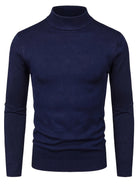 Jennifer | Elegant Mock-Neck Knit Sweater - Picela