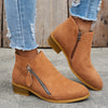 Jennifer | Elegant Suede Ankle Boots - Picela