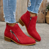 Jennifer | Elegant Suede Ankle Boots - Picela