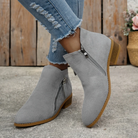 Jennifer | Elegant Suede Ankle Boots - Picela