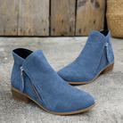Jennifer | Elegant Suede Ankle Boots - Picela