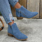 Jennifer | Elegant Suede Ankle Boots - Picela