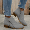 Jennifer | Elegant Suede Ankle Boots - Picela