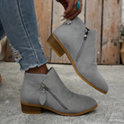Jennifer | Elegant Suede Ankle Boots - Picela