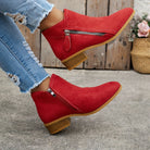 Jennifer | Elegant Suede Ankle Boots - Picela