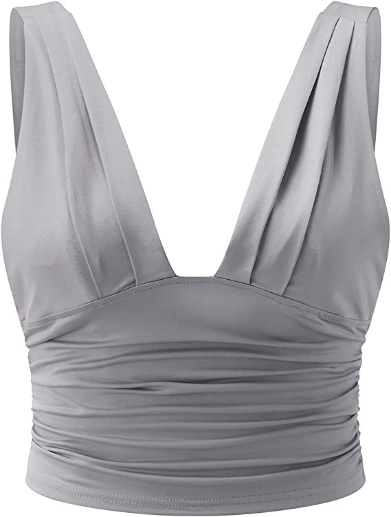 Jennifer | Flattering Ruched V-Neck Top - Picela