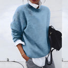 Jessica | Elegant Classic Crewneck Sweater - Picela